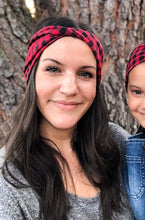 ADULT Lumberjack Plaid : Boho Twist Headband