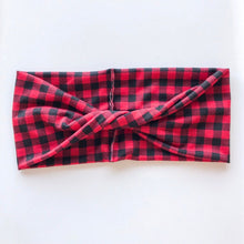 ADULT Lumberjack Plaid : Boho Twist Headband