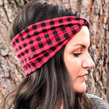 ADULT Lumberjack Plaid : Boho Twist Headband