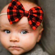 Lumberjack Plaid : Classic Bow