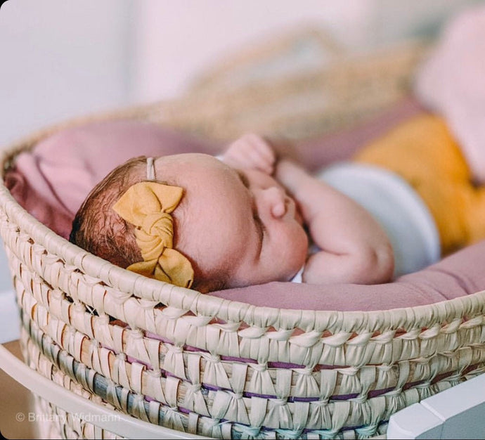 Mustard Linen : Knot Bow