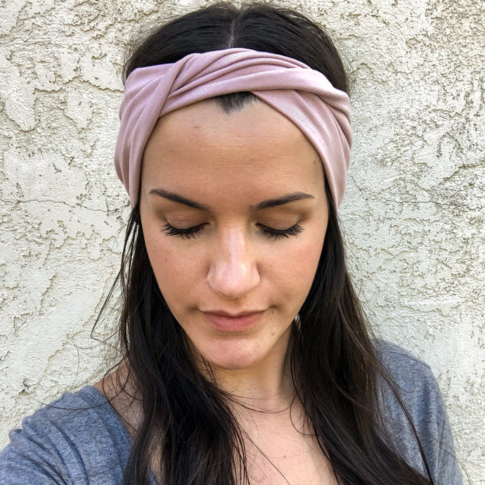 ADULT Cool Blush : Boho Twist Headband