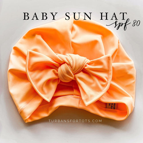 SWIM Citrus Sun Hat : w/ Flat Bow