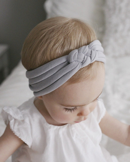 Light Gray : Sailors Knot Headband