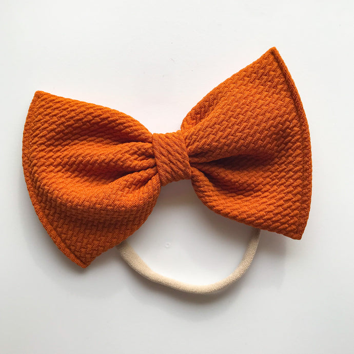 Terracotta Textured : XL bow